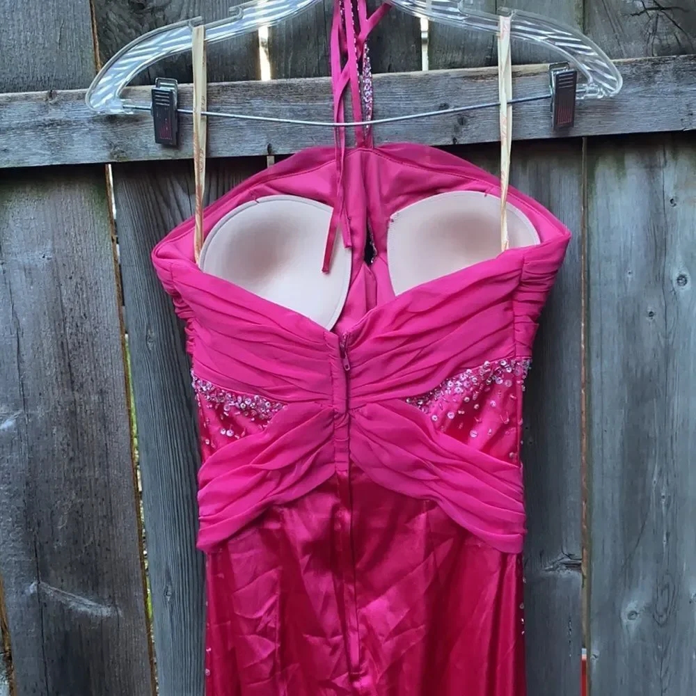 Pink sequins dress sz. 6